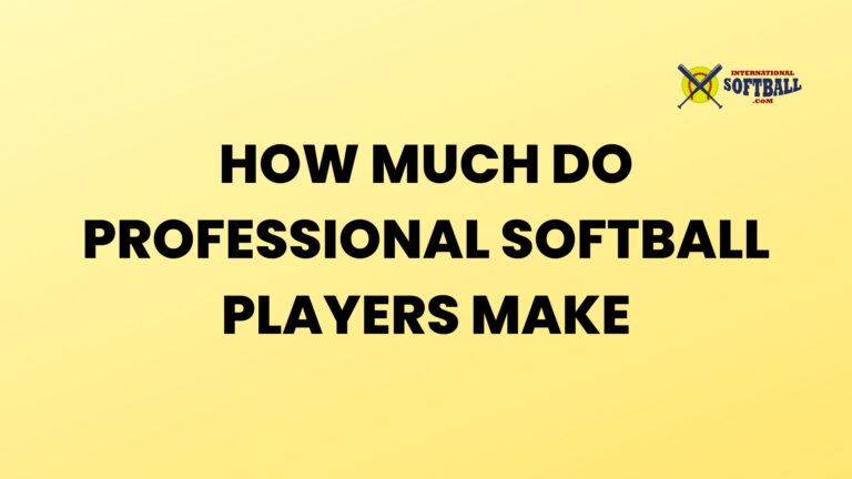 How Much do Professional Softball Players Make? - International Softball